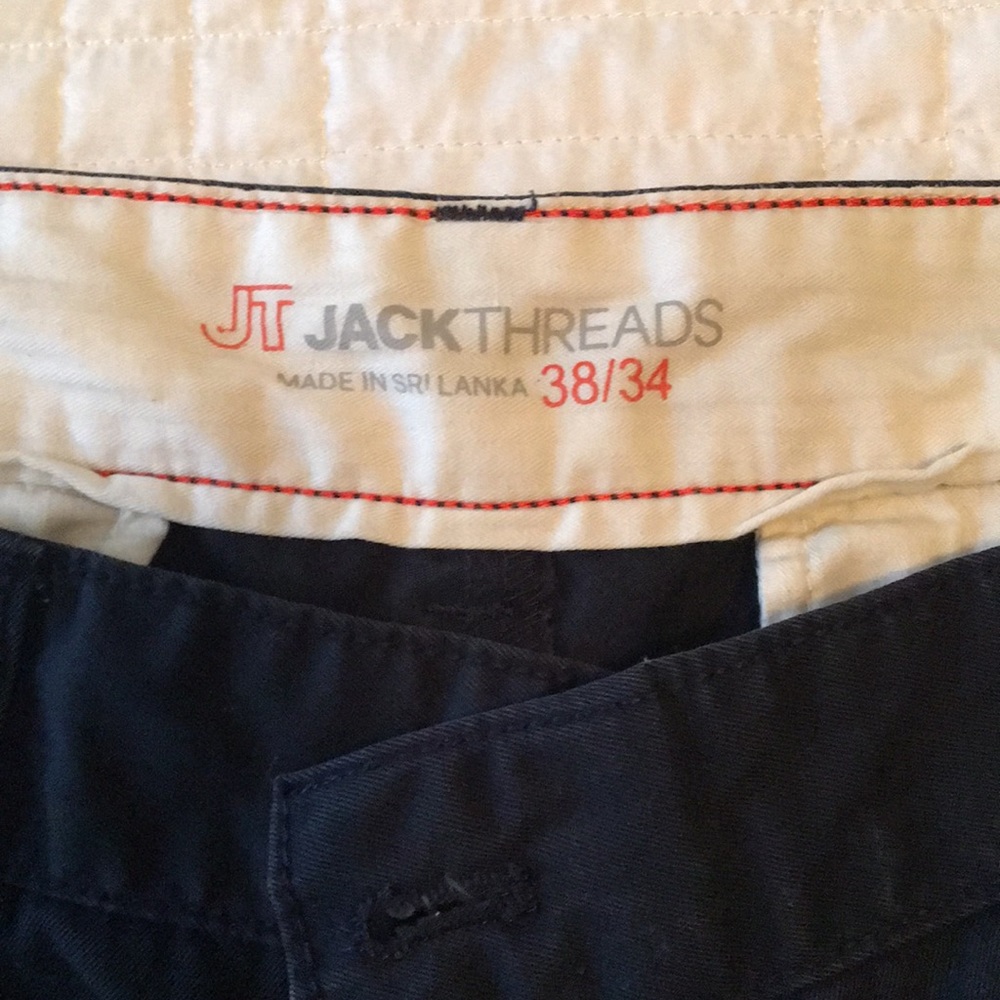 Navy khakis